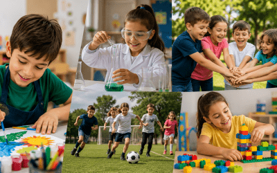 Más que diversión: las habilidades que los niños desarrollan durante un curso de verano